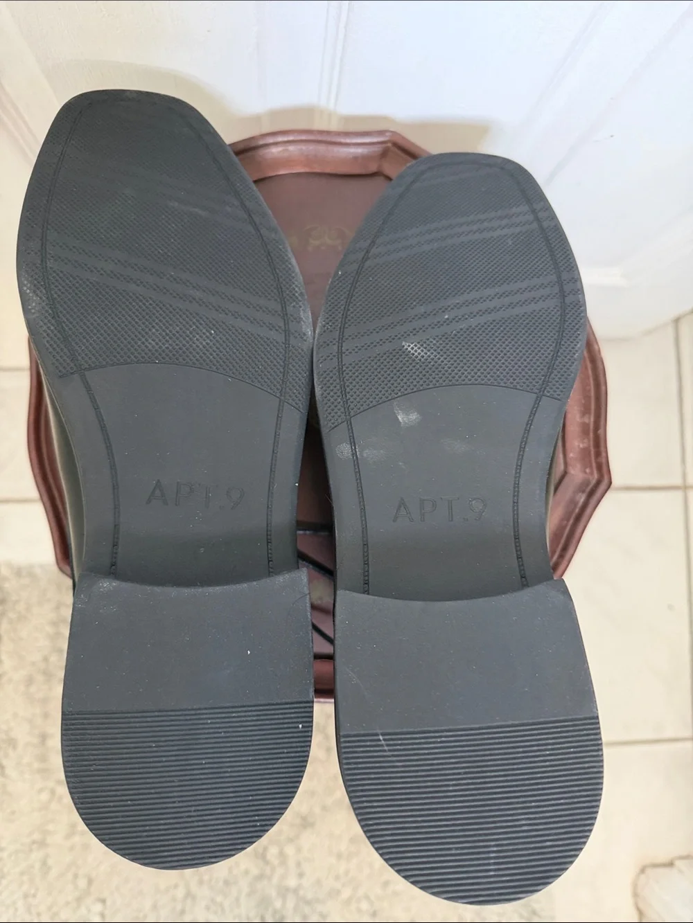 Apt. 9 Black Cap-Toe Derby Dress Shoes